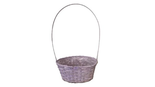 FLORENTIN BAMBUSZ OVÁL ANTIKOLT LILA 66-2-A/30X22X13/49CM 1DB
