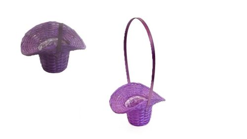 FLORENTIN BAMBUSZ KICSI LILA 12-54/18,5X13X11,5/33CM 10/160 1DB