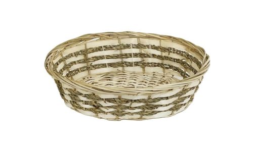 KOSÁR BAMBUSZ OVÁL TF BETÉT 8-45/27X22XH7CM 1DB