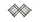 BAMBUSZ FALI ALAP DUPLA 8-7648/50X30CM 1DB