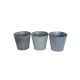 KASPÓ BÁDOG BRONZ KEREK 232-B-43/D18/13XH16,5CM 1DB