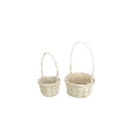 FLORENTIN VESSZŐ KEREK FEHÉR S/2 17-1-10 D20XH10/32CM 1DB