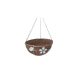 KÓKUSZ FÜGGŐ GYÖNGYÖS FEHÉR 220-12 D30XH16CM 1DB