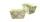 DOBOZ TEXTIL ZÖLD MINTÁS 55-L-108 35X25XH20CM 1DB
