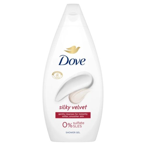 DOVE KRÉMTUSFÜRDŐ SILKY VELVET 450ML