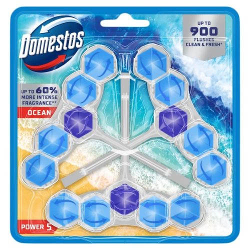 DOMESTOS POWER5 WC RÚD OCEAN 3X50G