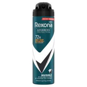   REXONA MEN ADVANCED PROTECTION DEO SPRAY INVISIBLE BLACK&WHITE 150ML