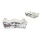 KASPÓ FA CIRMOS HULLÁM 232-W-202/L - 38,5X24,5XH14CM 1DB