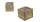 FIÓK FÁBÓL PARAFA BETÉTES 140-W-601 - 11X11XH10CM 1DB