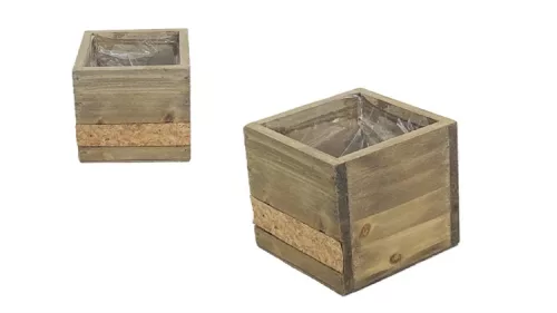 FIÓK FÁBÓL PARAFA BETÉTES 140-W-601 - 11X11XH10CM 1DB