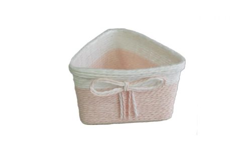 PAPÍRKASPÓ 3 SZÖG 9-83/PINK - 13X13X13XH8CM 10/300 1DB