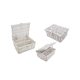 TÁROLÓ VESSZŐ FEDELES FEHÉR 90-22-D6 - 21X17XH9CM 1DB