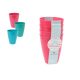 BÖGRE MŰANYAG 4 DARABOS D13,7XH6,5CM 030001660 1DB