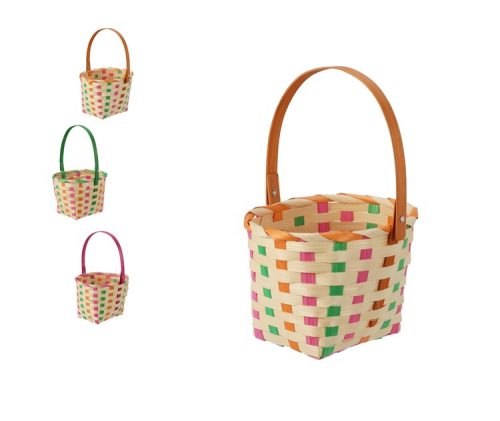 (HÚSV) KOSÁR BAMBUSZ 19X15X13CM ATV000430 1DB