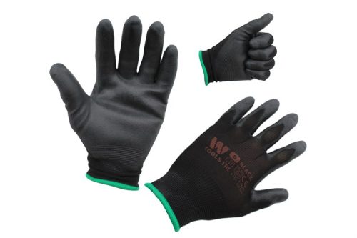 KESZTYŰ SZERELŐ PRECÍZIÓS FEKETE L/8 WTOOLS 1PÁR 1CS
