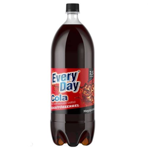 EVERYDAY ÜDÍTŐITAL COLA SZÉNSAVAS ÉDESÍTŐSZERREL DRS 2,5L
