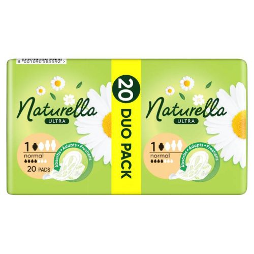 NATURELLA TISZTASÁGI BETÉT ULTRA CAMOMILE DUO 20DB