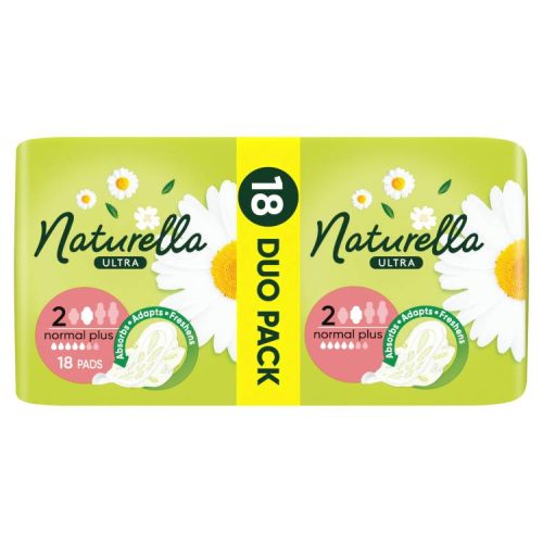 NATURELLA TISZTASÁGI BETÉT ULTRA NORMAL PLUS DUO 18DB