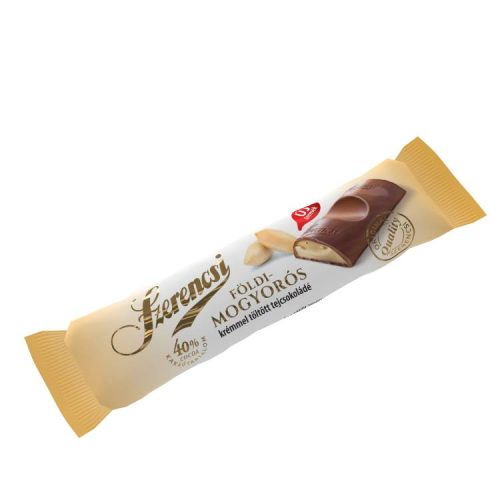 SZERENCSI FÖLDIMOGYORÓS TEJCSOKOLÁDÉ SZELET 19G