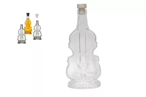 PALACK ÜVEG HEGEDŰ+DUGÓ 0,2L 1DB