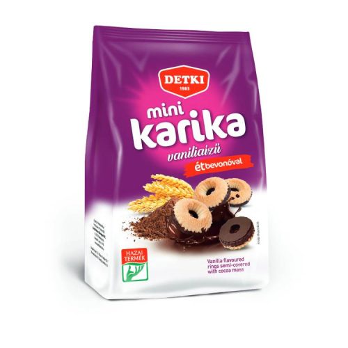 DETKI MINI VANÍLIÁS KARIKA ÉTBEVONÓVAL FÉLIG MÁRTVA 150G