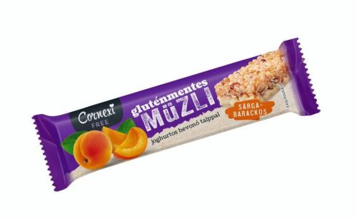 CORNEXI MÜZLISZELET GLUTÉNMENTES SÁRGABARACK 25G