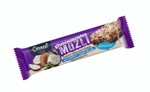 CORNEXI MÜZLISZELET GLUTÉNMENTES HCN KÓKUSZOS 25G