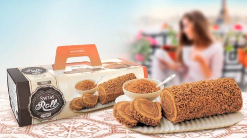 FREDDI SWISS ROLL PISKÓTA PRALINÉ 300G