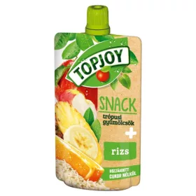TOPJOY SNACK TRÓPUSI GYÜMÖLCSÖK-RIZS 100G