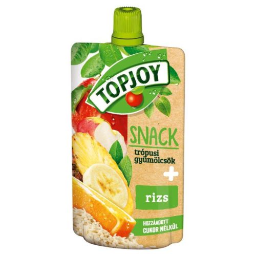 TOPJOY SNACK TRÓPUSI GYÜMÖLCSÖK-RIZS 100G