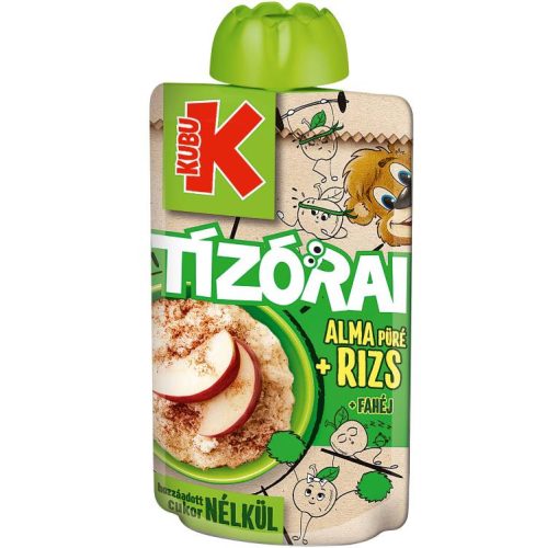 KUBU TÍZÓRAI ALMA-FAHÉJ-RIZS 100G