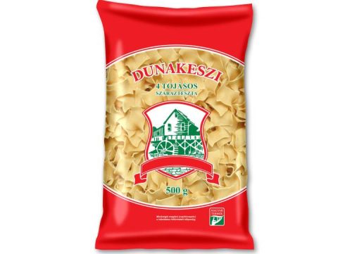 DUNAKESZI TÉSZTA FODROS NAGYKOCKA 4TOJ. 500G