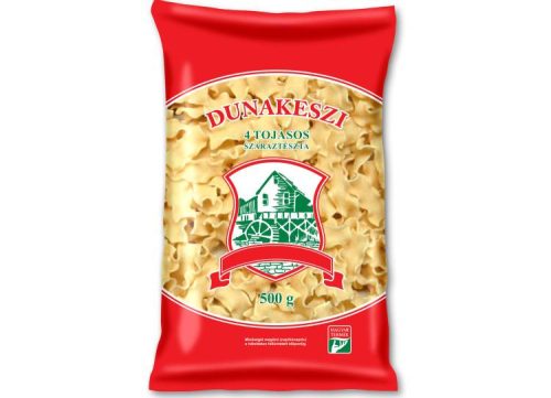 DUNAKESZI TÉSZTA FODROS RÖVIDMETÉLT 4TOJ. 500G