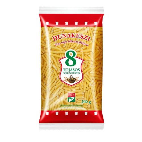 DUNAKESZI TÉSZTA CSIGA 8TOJ. 200G