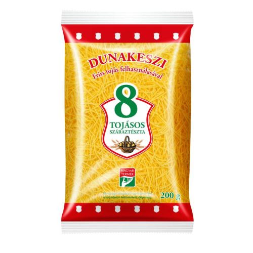 DUNAKESZI TÉSZTA CÉRNÁCSKA 8TOJ. 200G