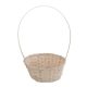 FLORENTIN BAMBUSZ OVÁL ANT.KICSI 66-22-A/FEHÉR 25X18XH10/40CM