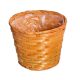 FLORENTIN BAMBUSZ OVÁL ANTIKOLT 66-2-A/NARANCS 30X22X13/49CM 1DB