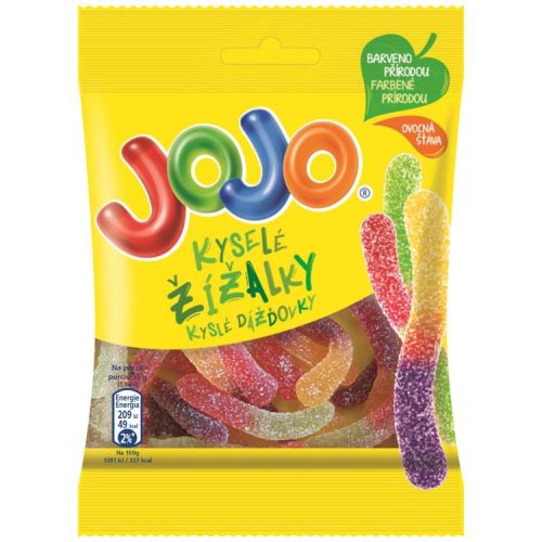JOJO GUMICUKOR SOUR WORM 80G