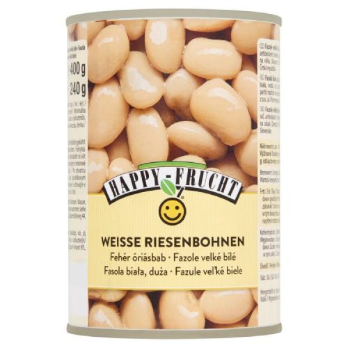 HAPPY FRUCHT FEHÉR ÓRIÁSBAB 400G