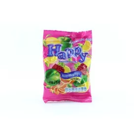 HAPPY CUKORKA GYÜMÖLCS ÍZŰ 75G