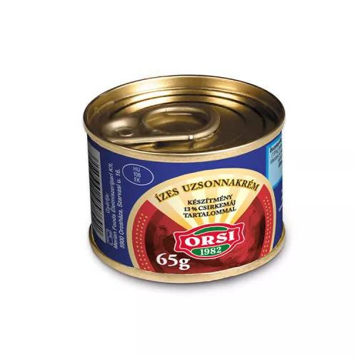ORSI KÉSZÍTMÉNY ÍZES UZSONNAKRÉM 65G