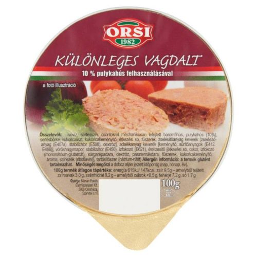 ORSI VAGDALT KÜLÖNLEGES 100G