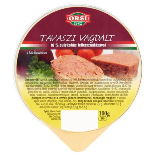 ORSI VAGDALT TAVASZI 100G