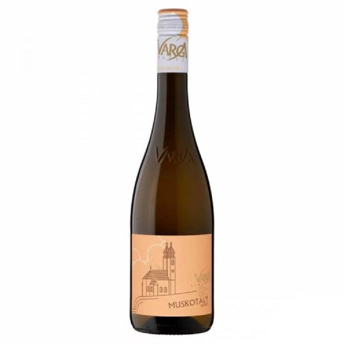 VARGA MUSKOTÁLY BOR FEHÉR FÉL ÉDES 10,6% DRS 750ML