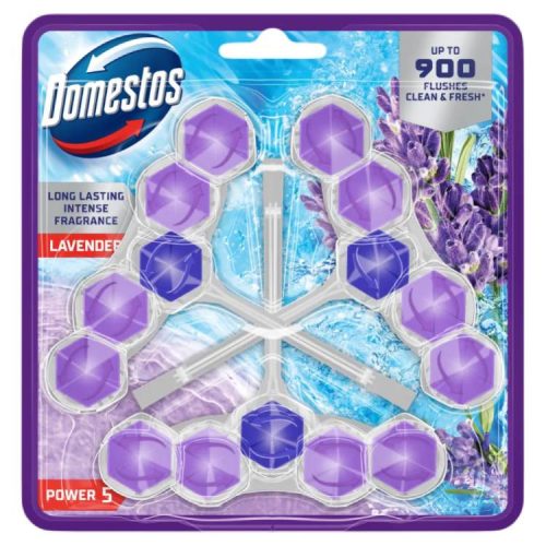 DOMESTOS POWER5 WC RÚD LAVENDER 3X50G