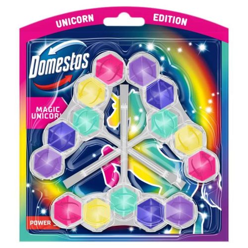 DOMESTOS POWER5 WC RÚD MAGIC UNICORN 3X50G