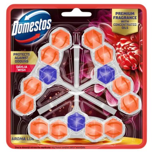 DOMESTOS AROMA LUX WC RÚD DAHLIA 3X50G