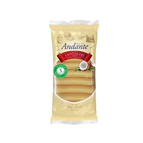 ANDANTE BABAPISKÓTA KÓKUSZOS 220G