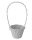 KOSÁR RATTAN FONOTT FÜLES KEREK FEHÉR 54-106-D22*H16/50CM 1DB