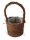 KOSÁR RATTAN FONOTT FÜLES BARNA KÓCOS 54-108-D19XH16/35CM 1DB